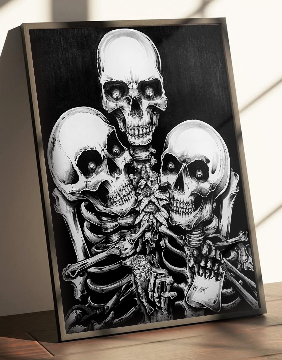 Framed Skull Wall Art | Framed Wall Art – RafaRivas
